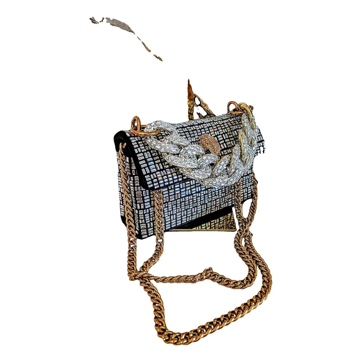 Velvet handbag