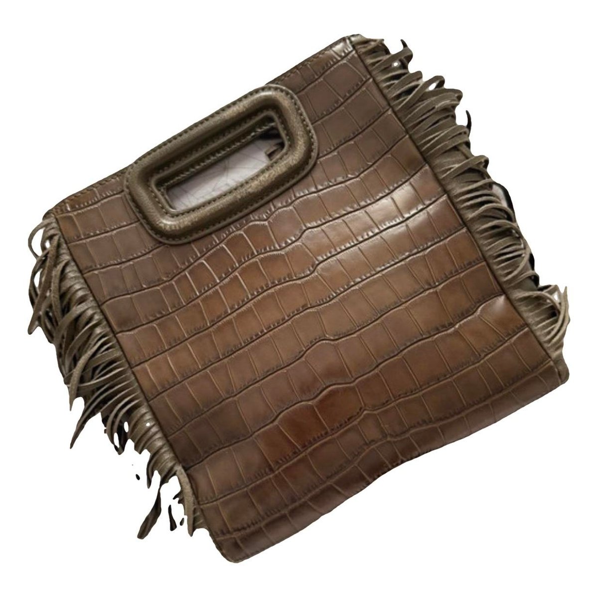Sac M leather crossbody bag