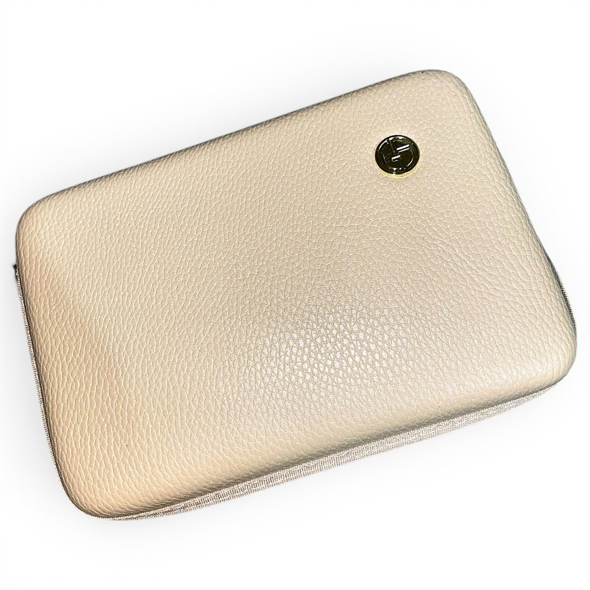 Vegan leather clutch bag