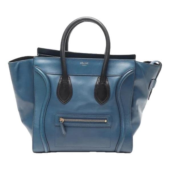 Luggage leather handbag