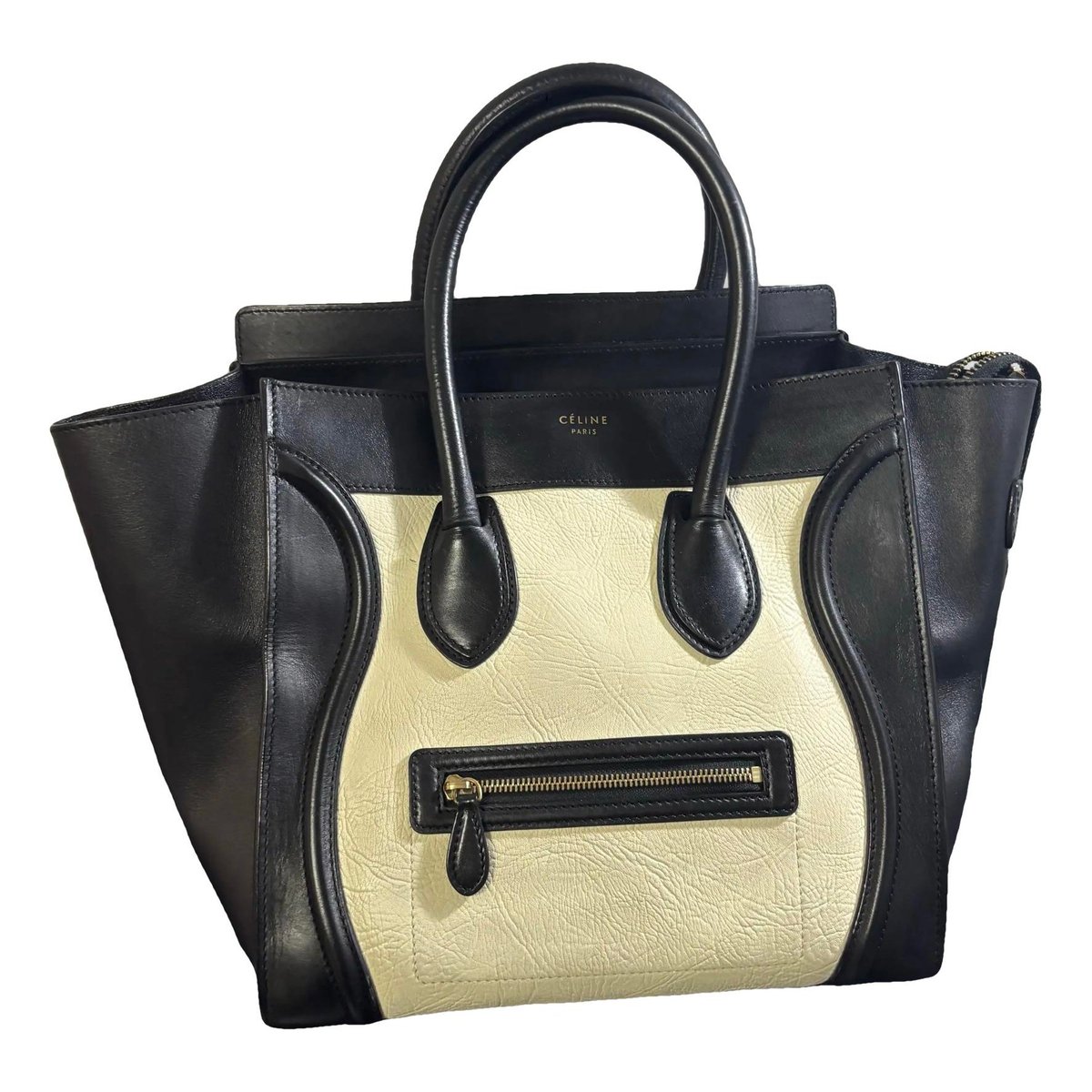 Luggage leather handbag