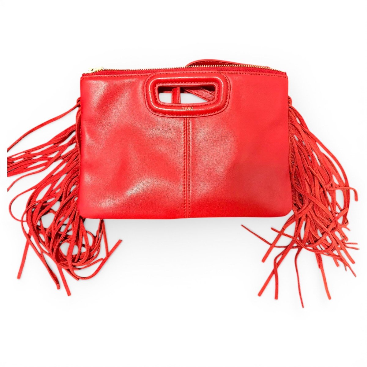 Sac M leather crossbody bag