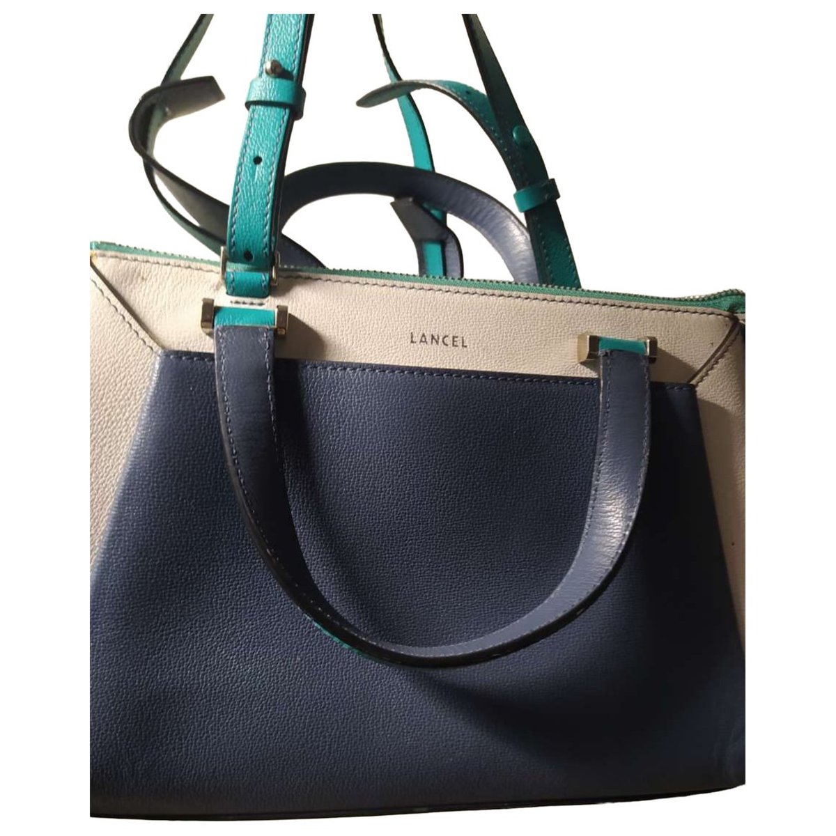 Lison leather crossbody bag