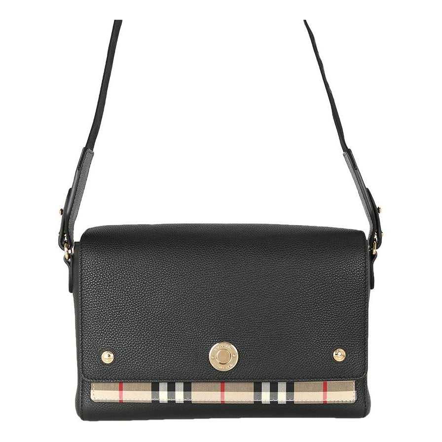 Note leather crossbody bag