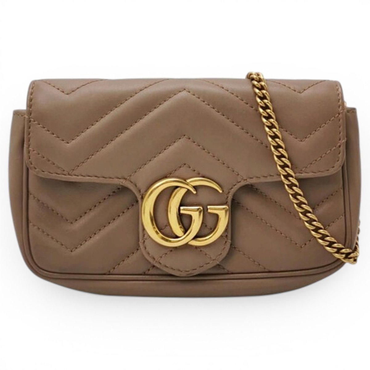 GG Marmont Flap leather handbag