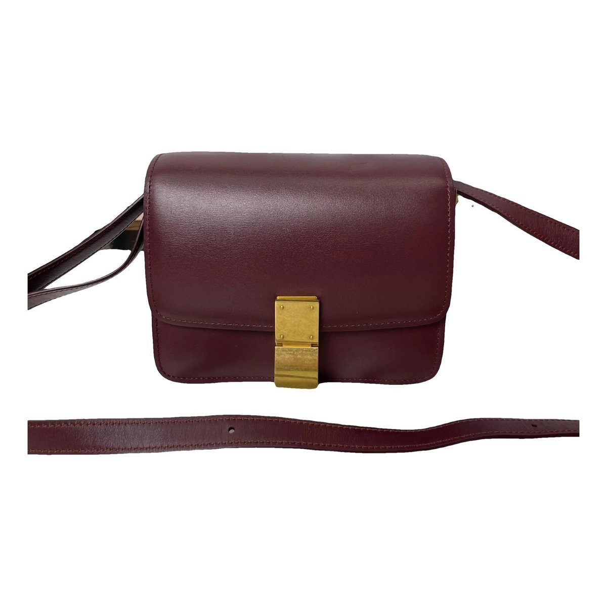 Classic leather handbag