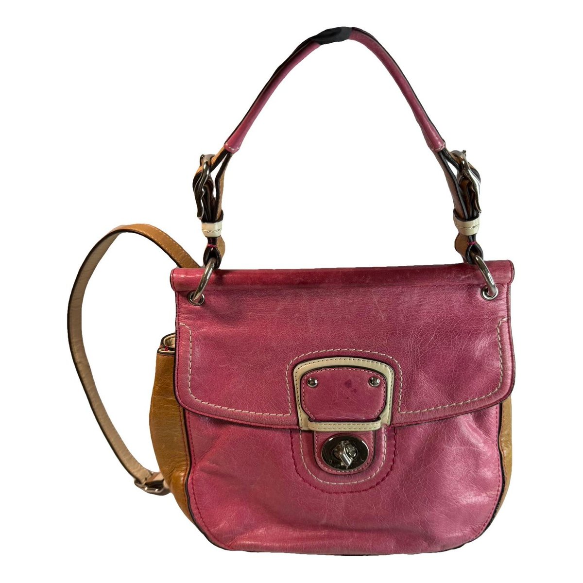 Leather handbag