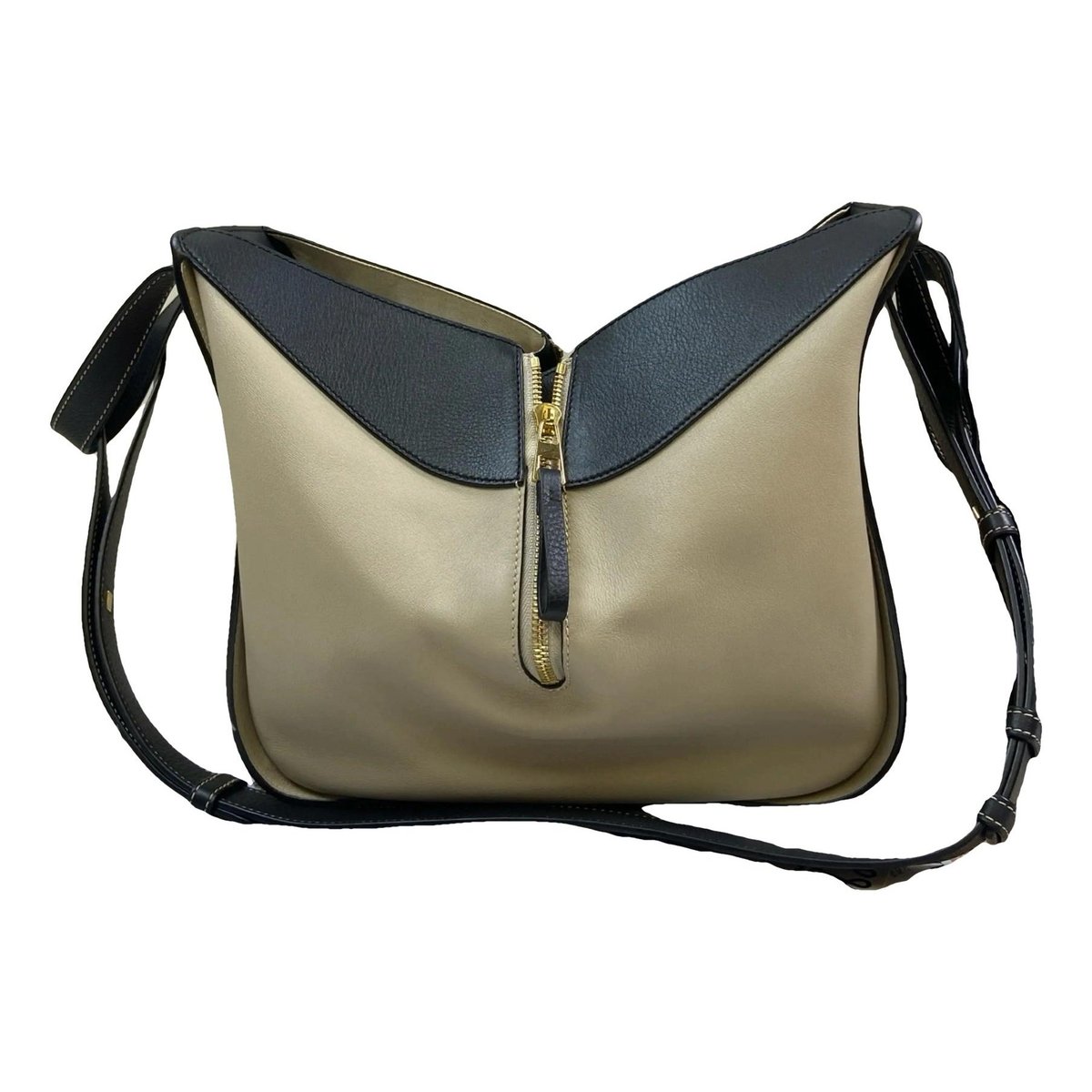 Hammock leather crossbody bag