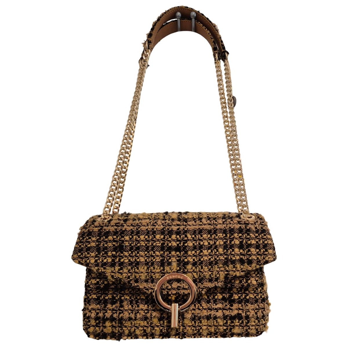 Yza tweed handbag
