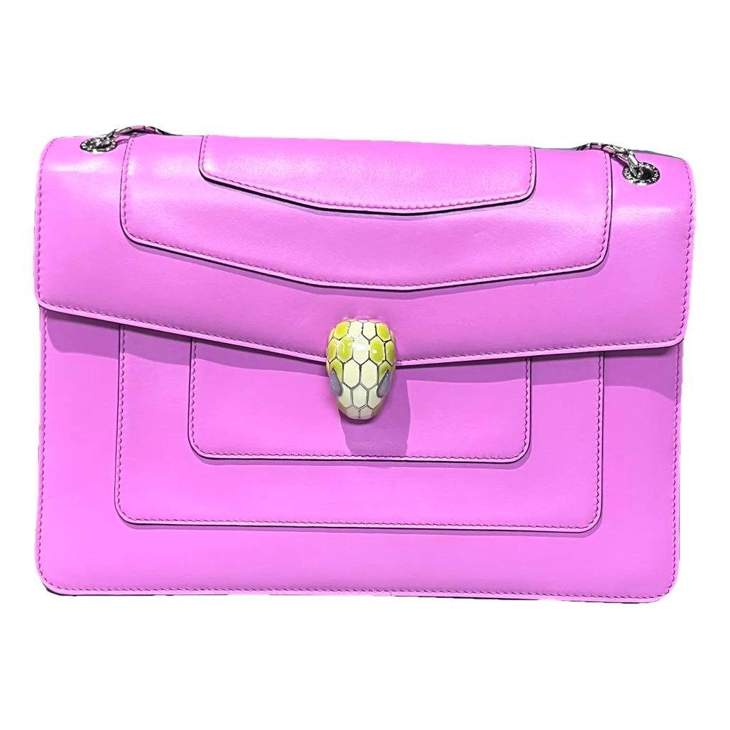Serpenti leather crossbody bag