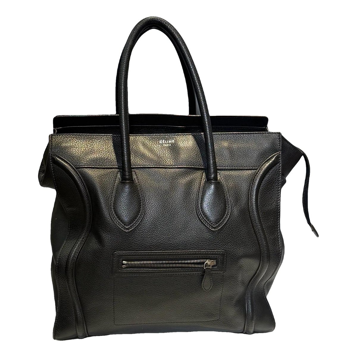 Luggage leather handbag