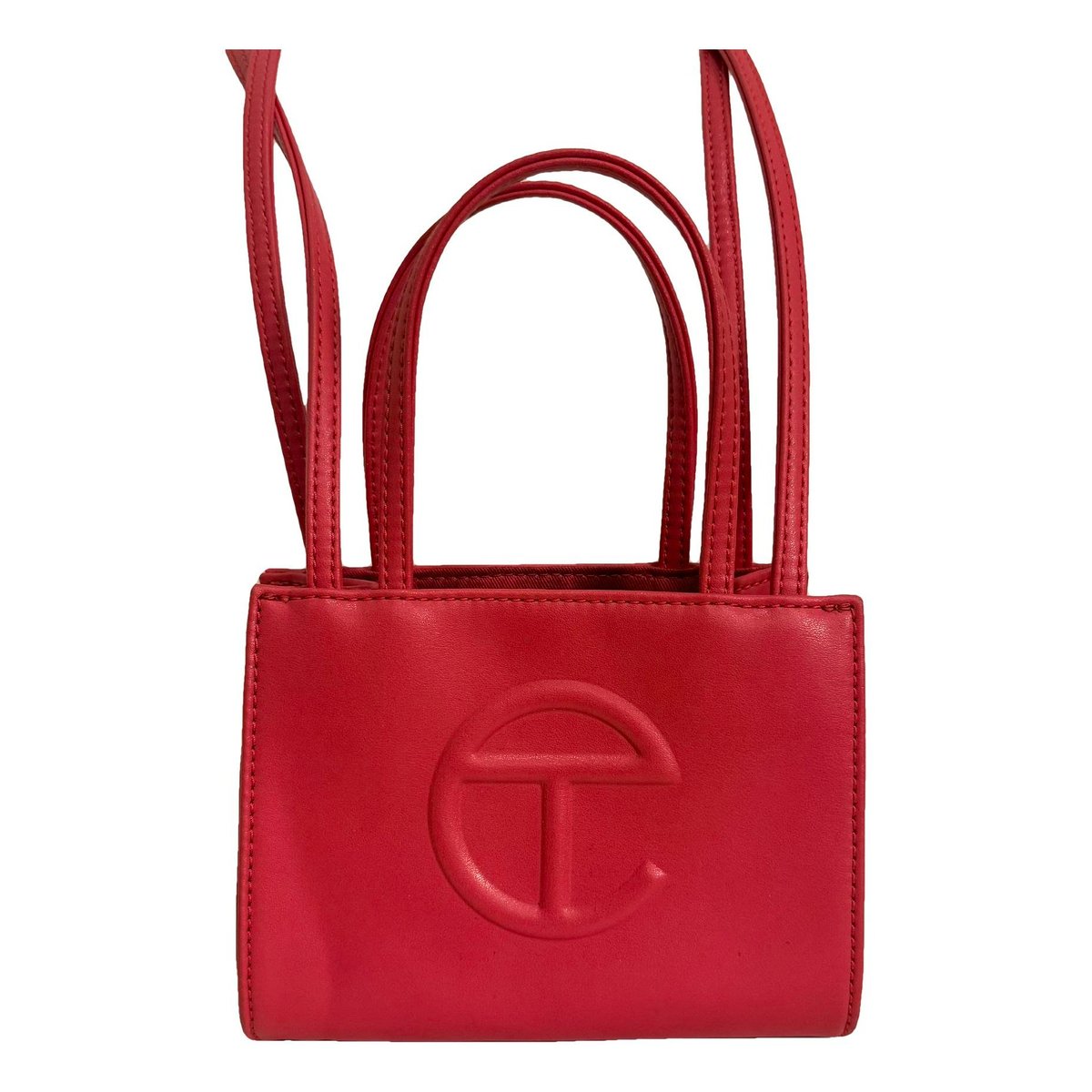 Small Shopping Bag vegan leather tote