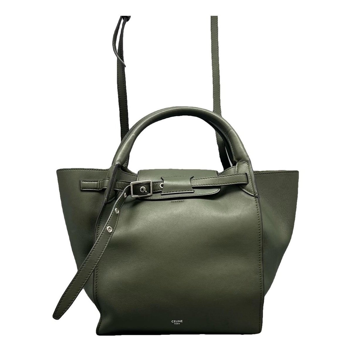 Big Bag leather handbag