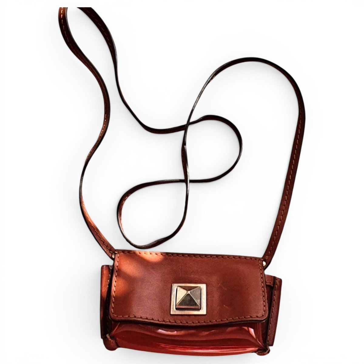 Leather crossbody bag