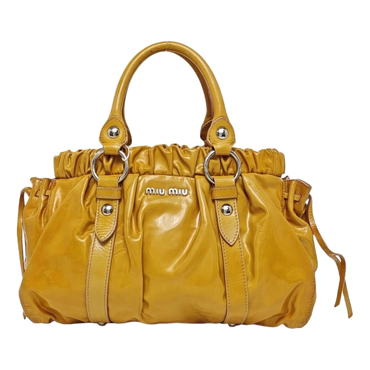 Joie patent leather handbag