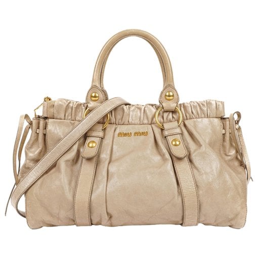 Vitello leather handbag