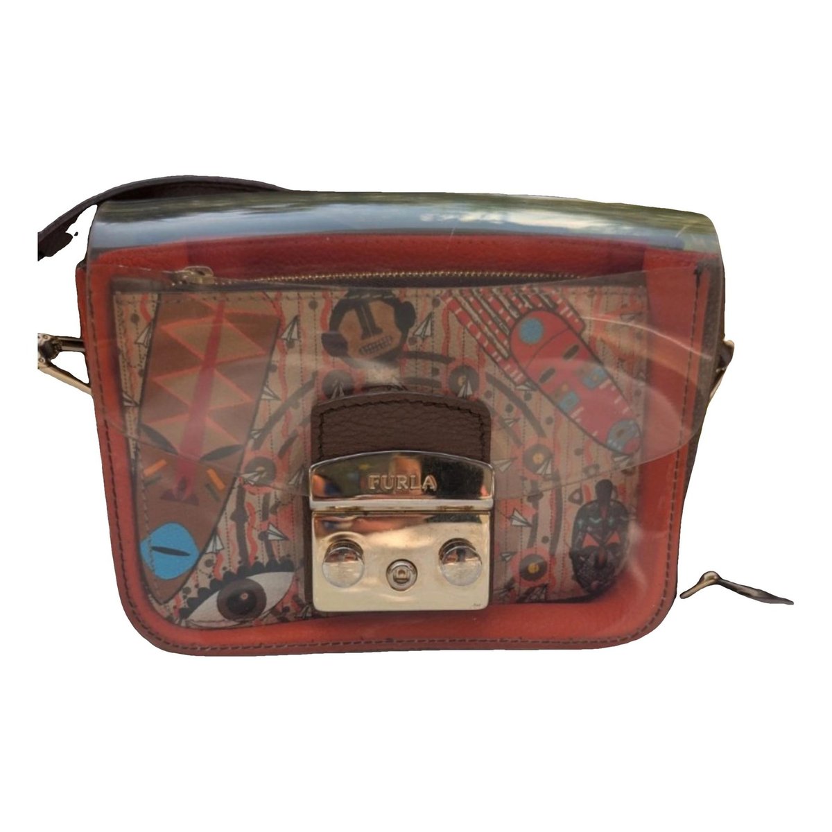 Metropolis leather crossbody bag