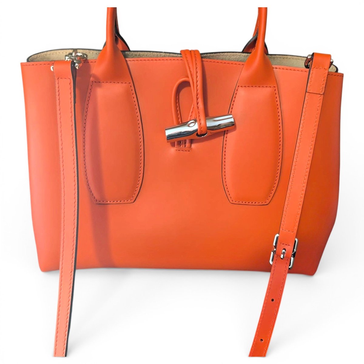 Roseau leather handbag