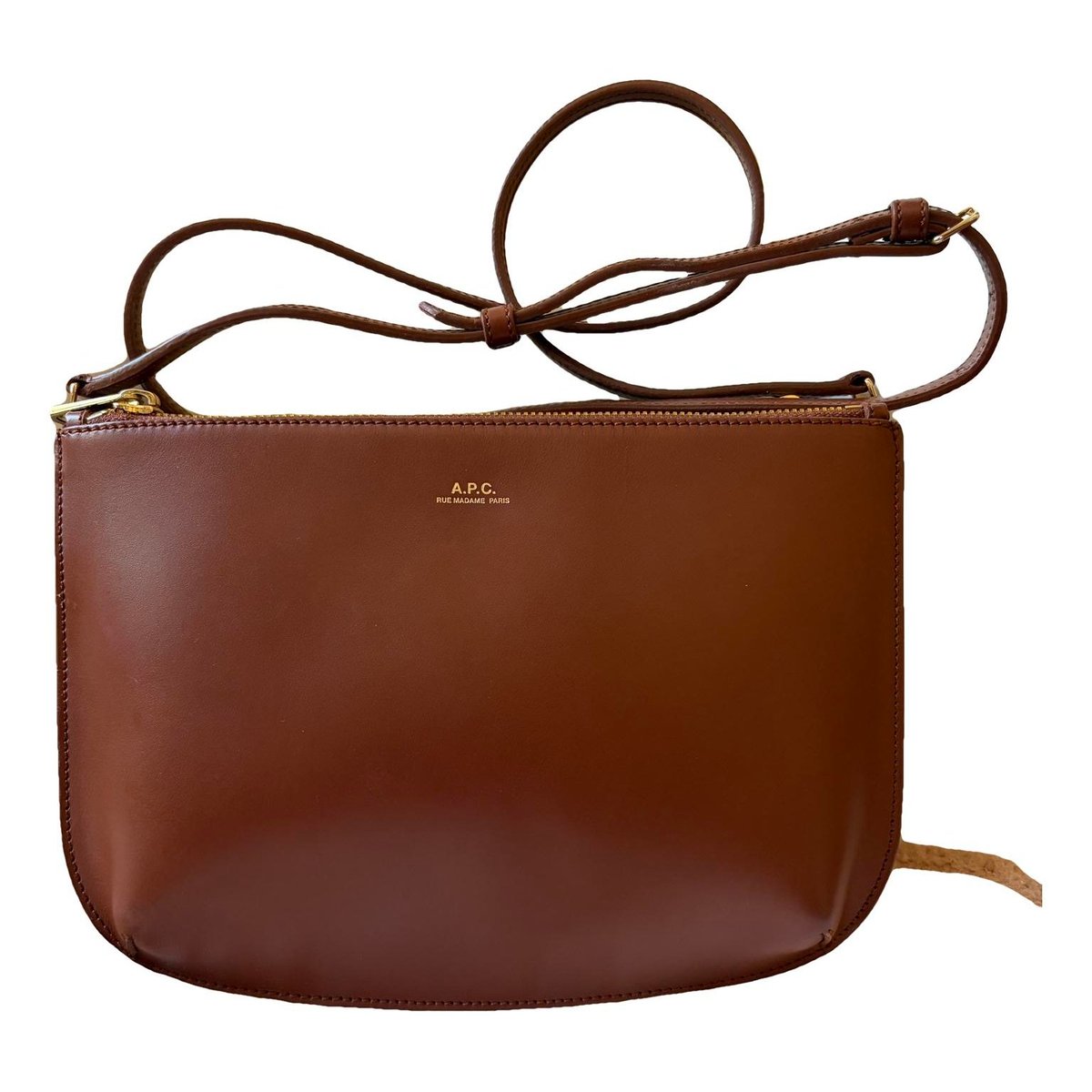 Leather crossbody bag