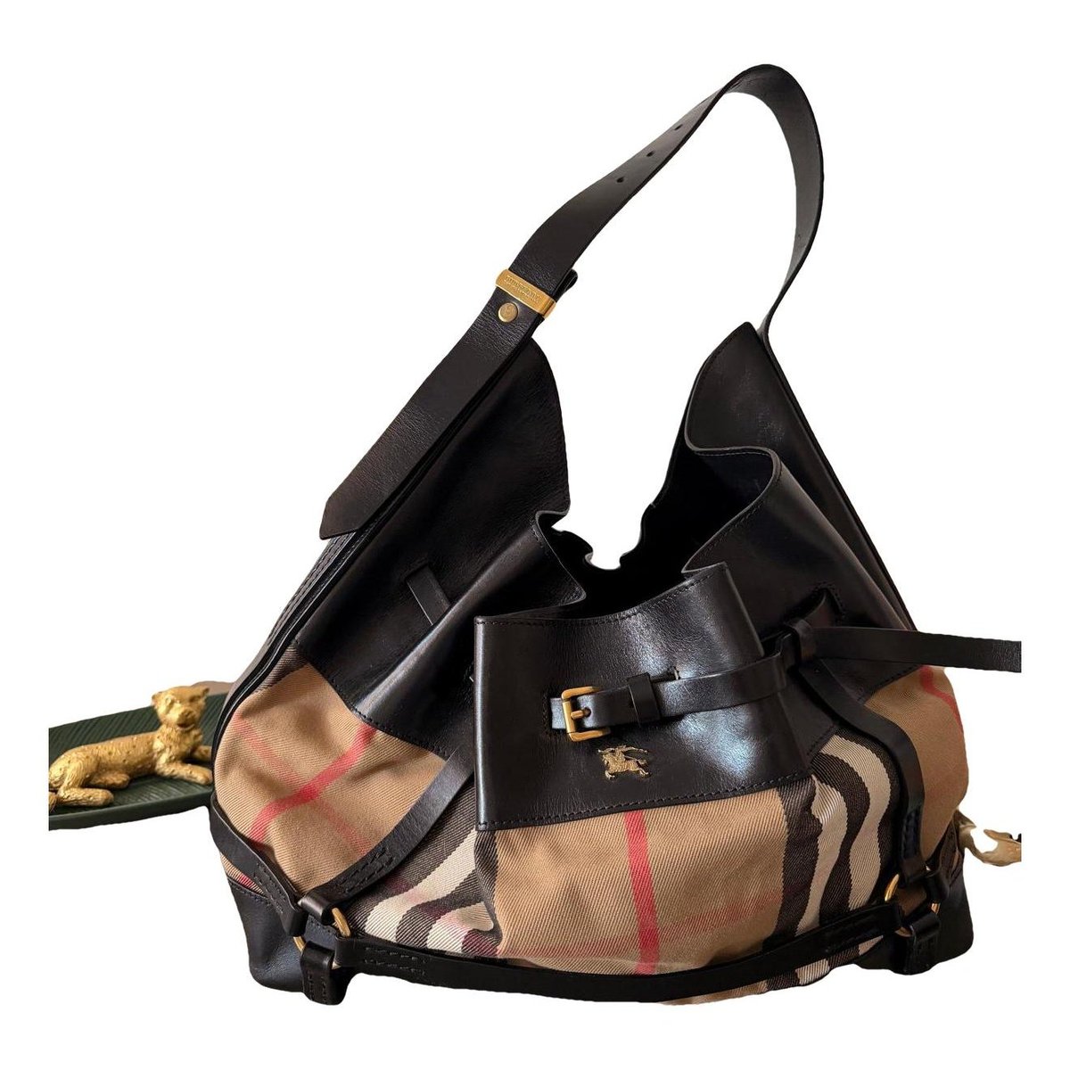 The Belt leather handbag