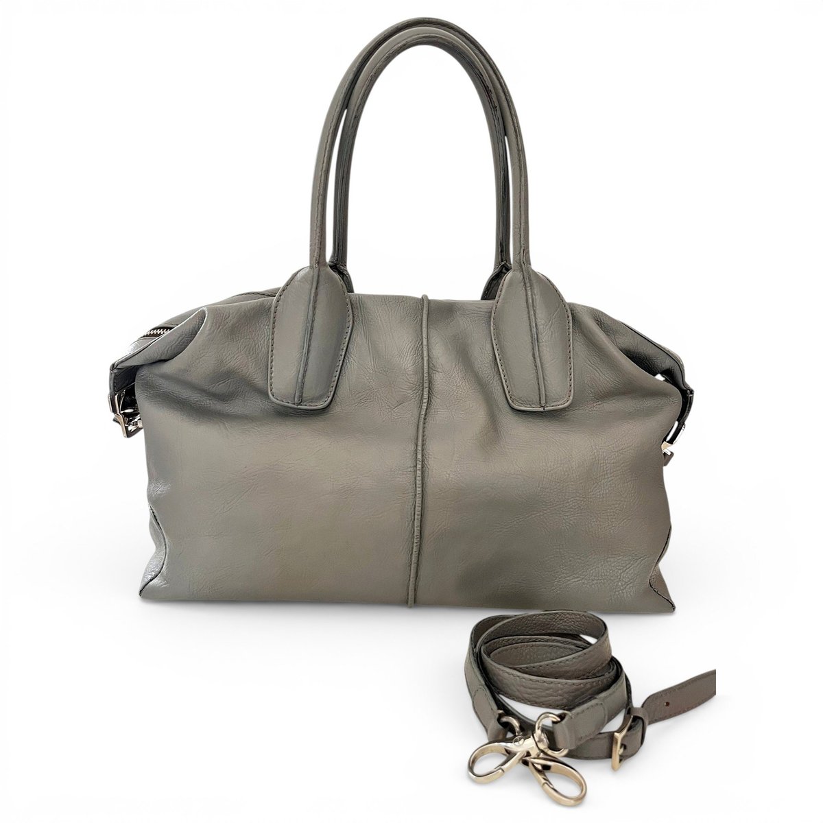 D Bag leather handbag