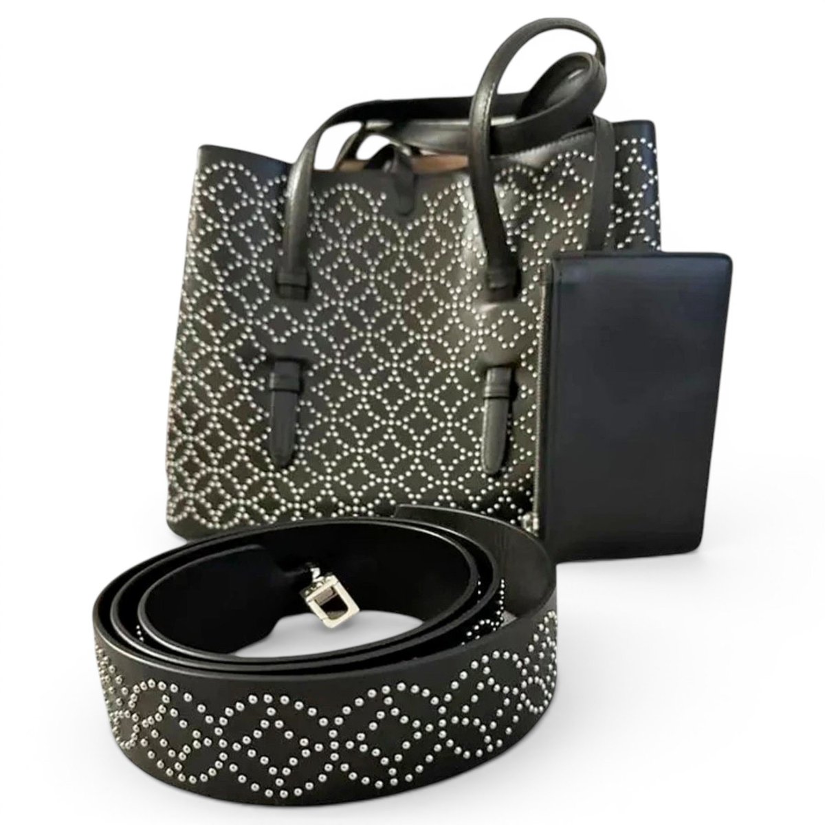 Leather crossbody bag