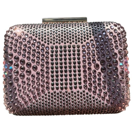 Glitter clutch bag