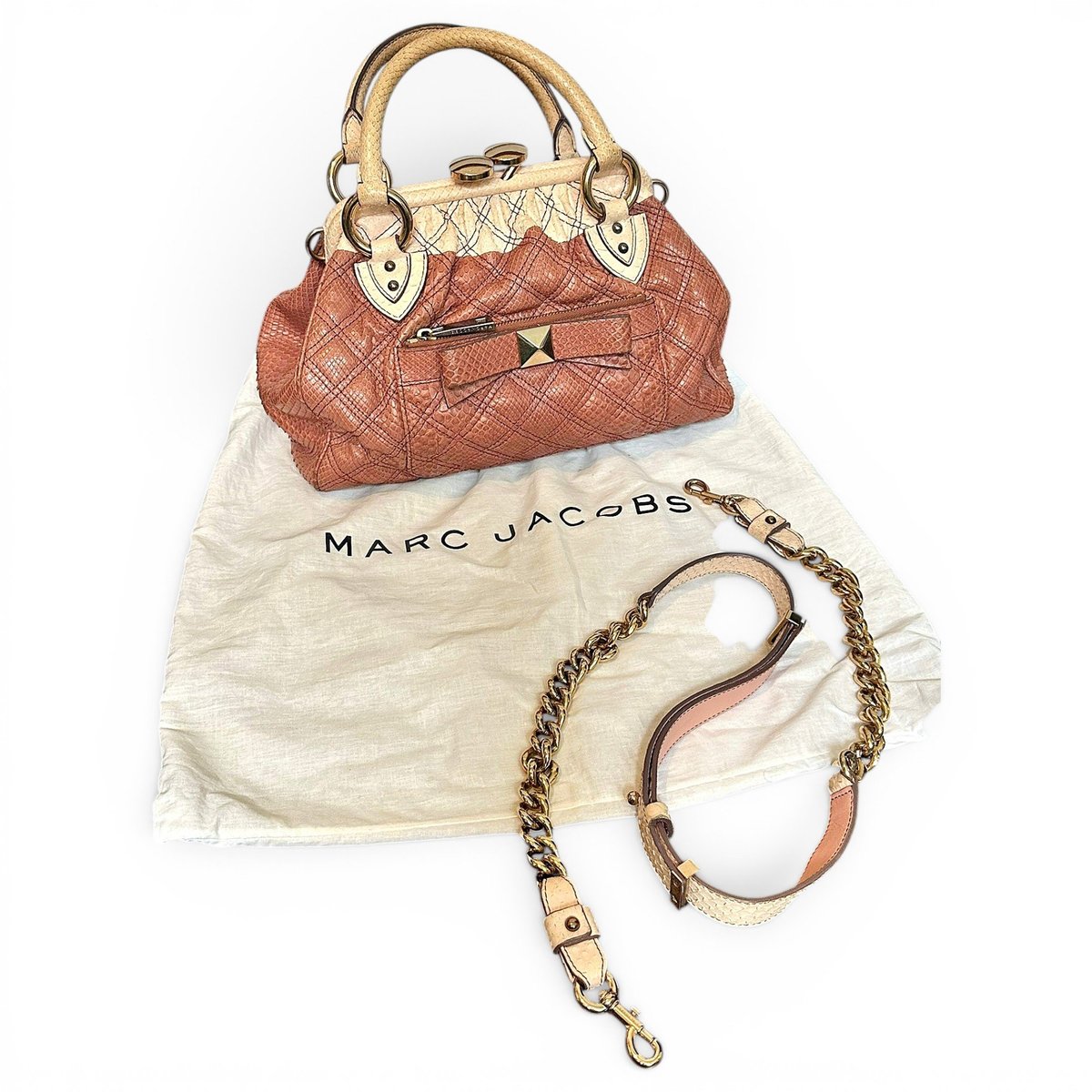 Stam leather handbag