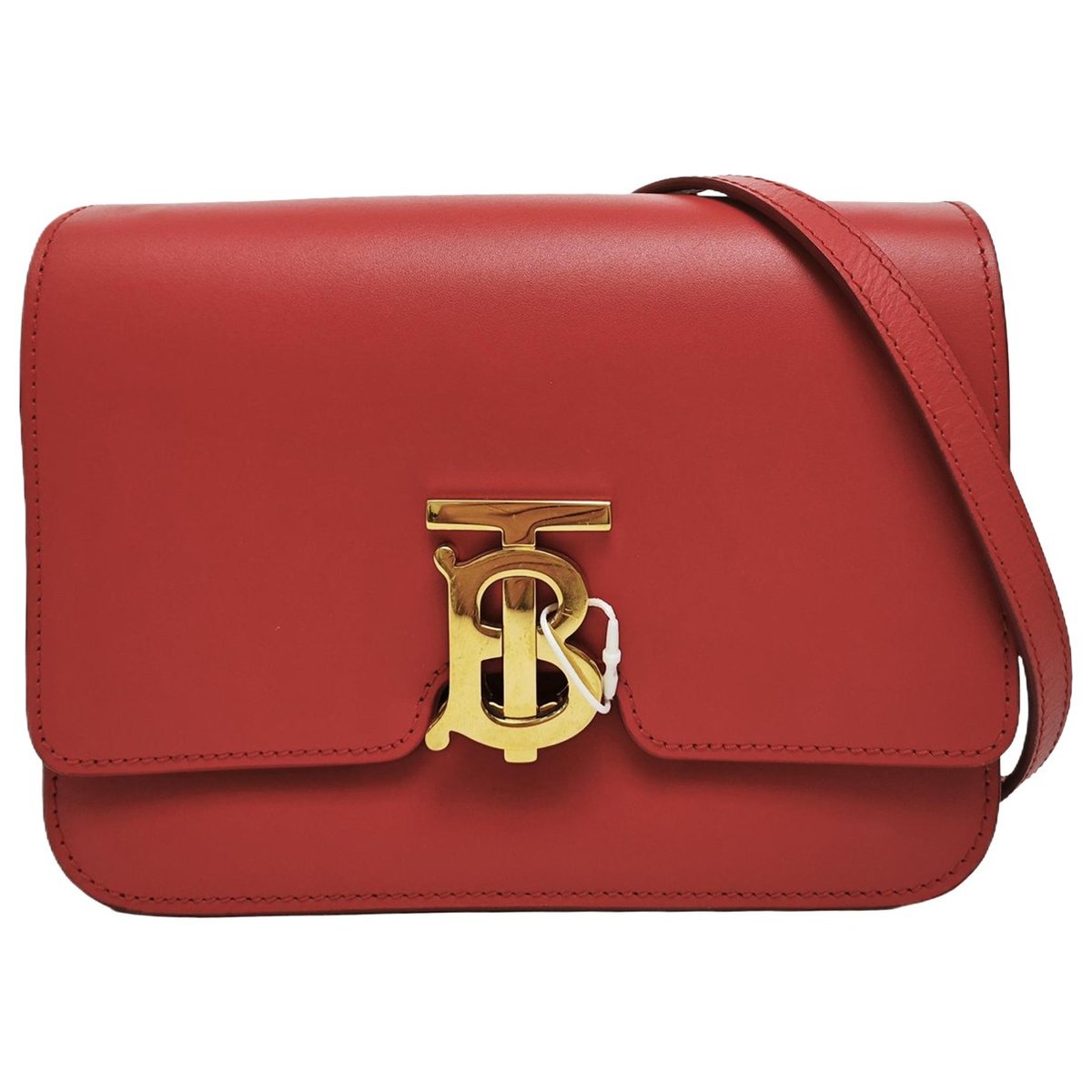 TB leather crossbody bag