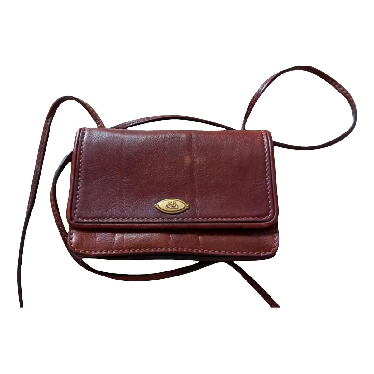 Leather crossbody bag