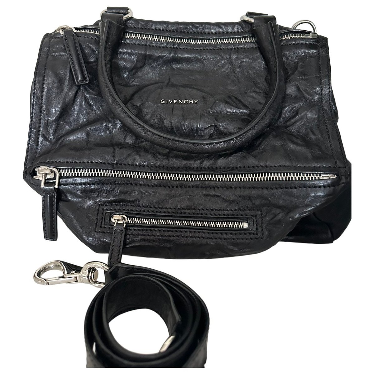Pandora leather handbag
