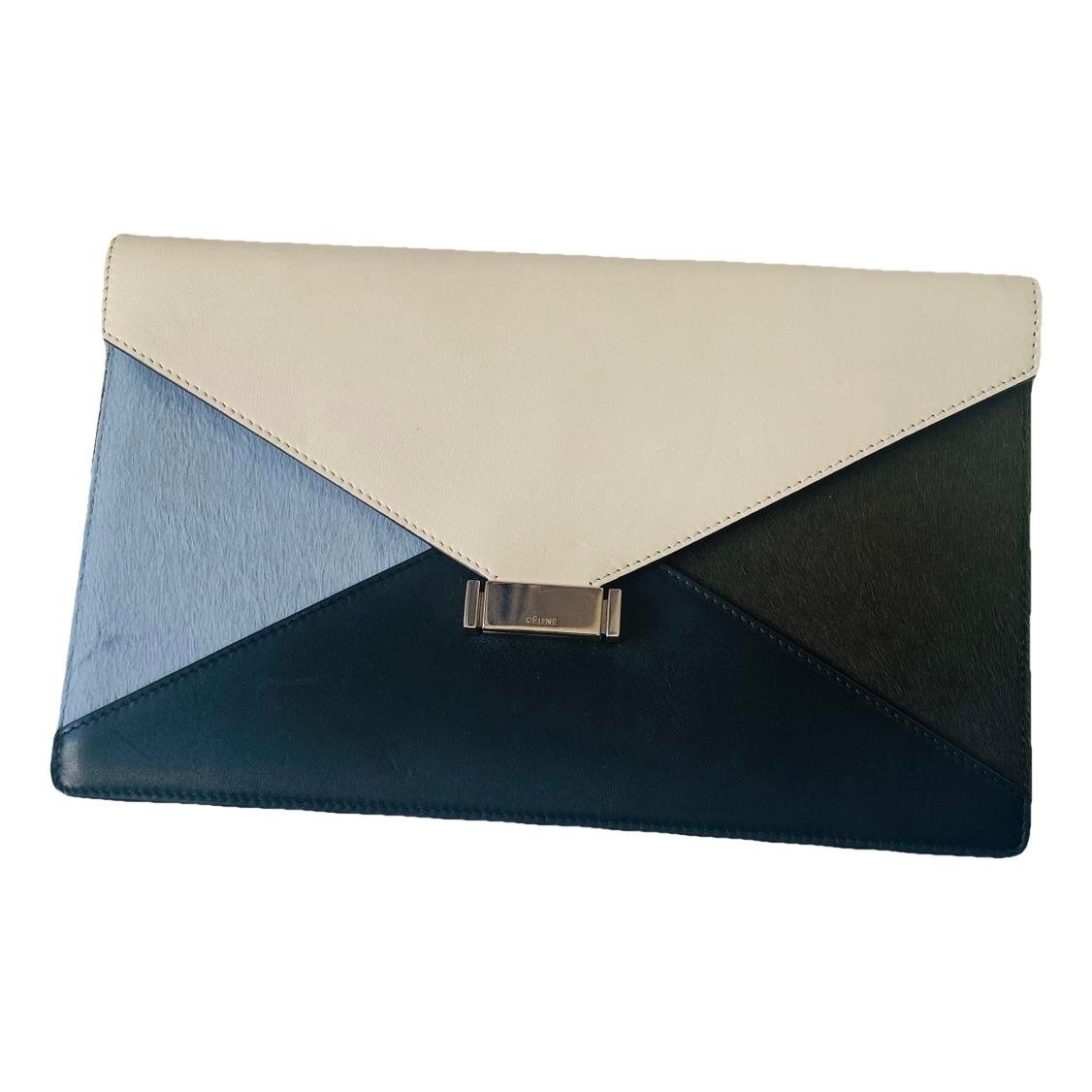 Diamond Clutch leather clutch bag