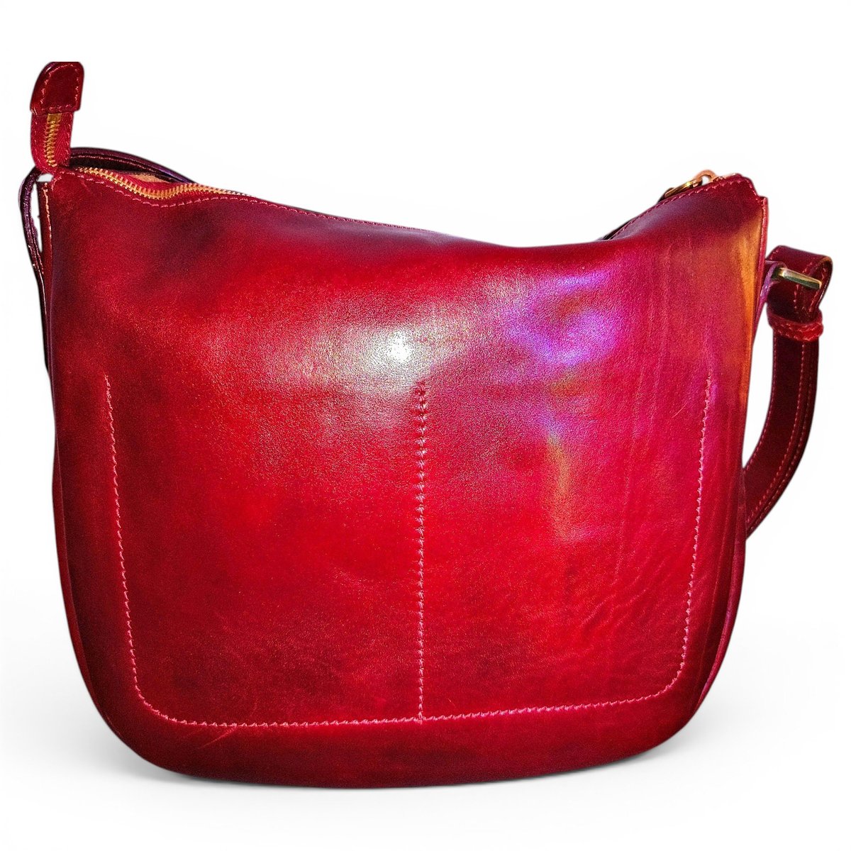 Leather crossbody bag