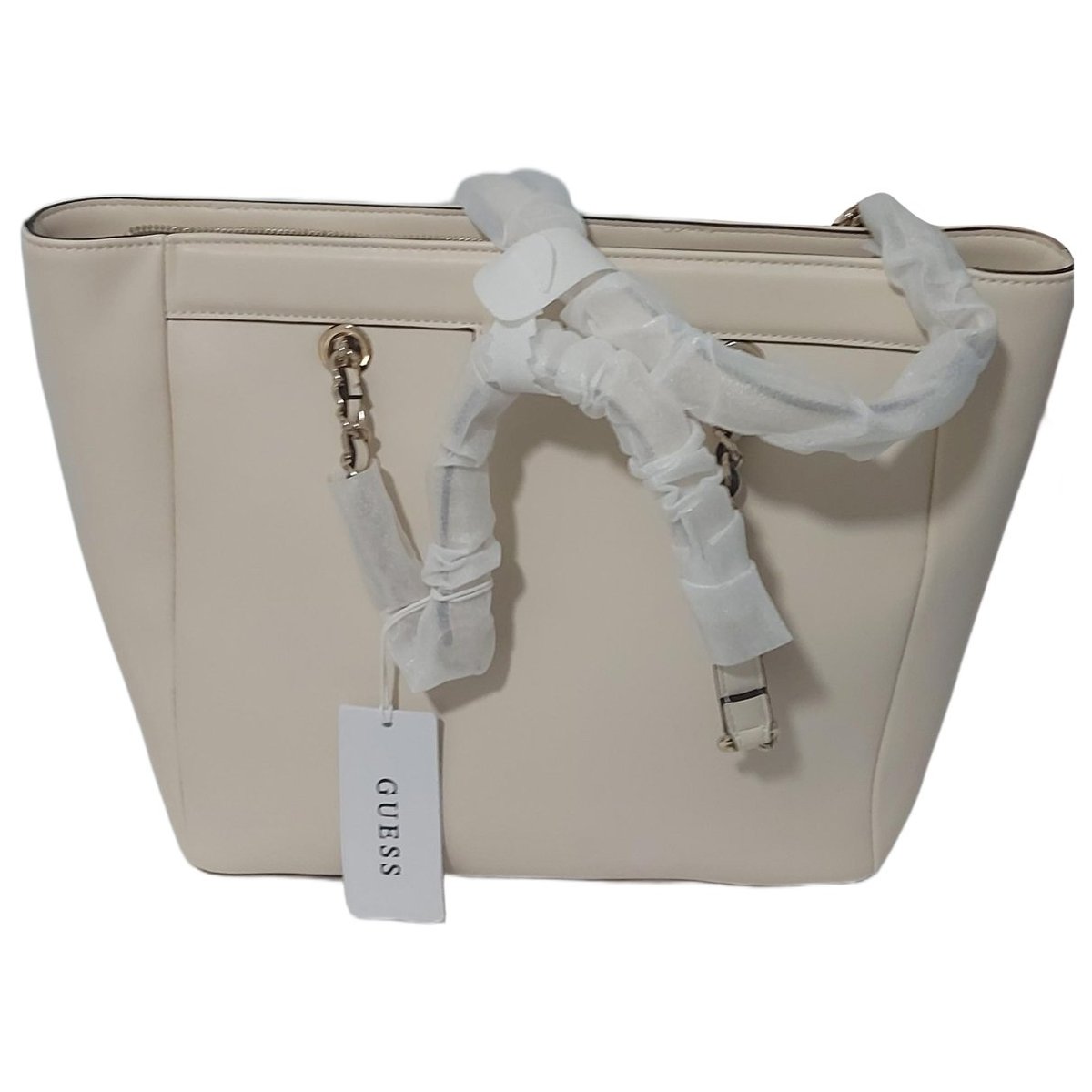 Faux fur handbag