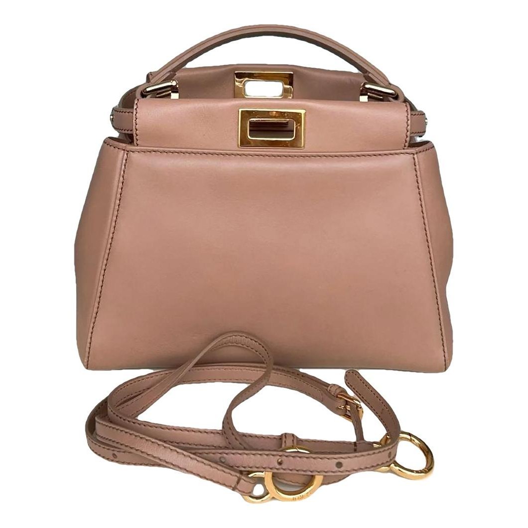 Peekaboo leather mini bag