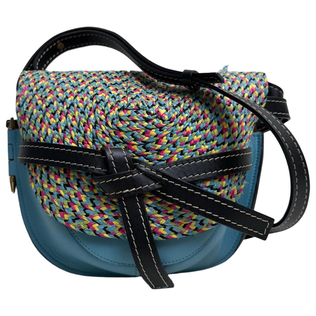 Gate leather handbag