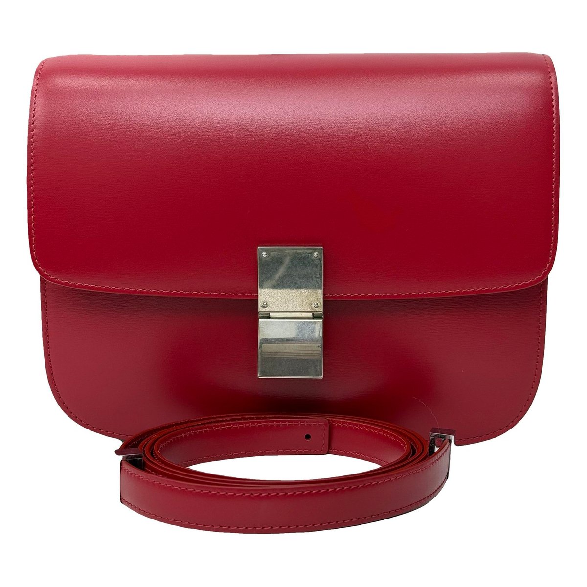 Classic leather handbag