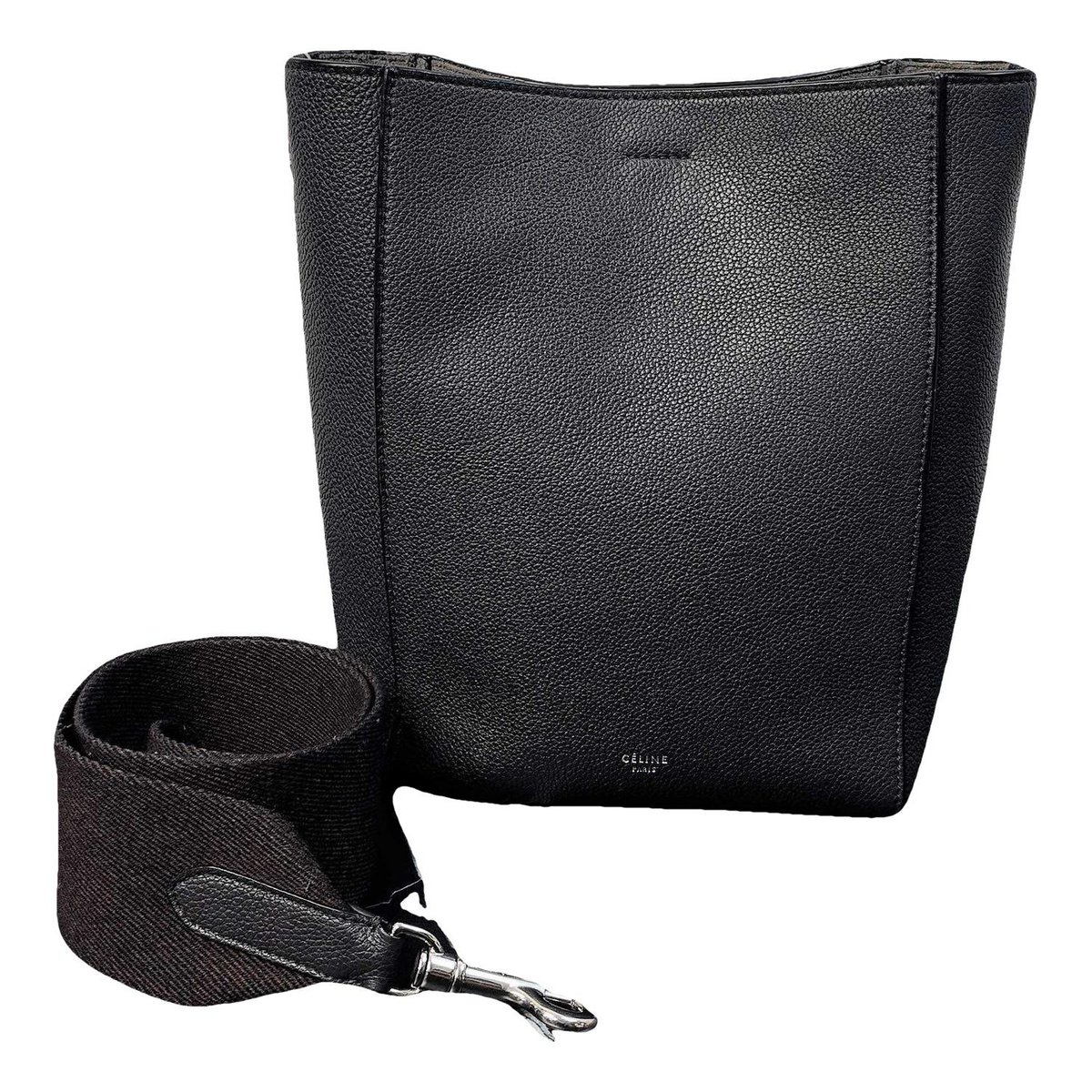 Seau Sangle leather tote
