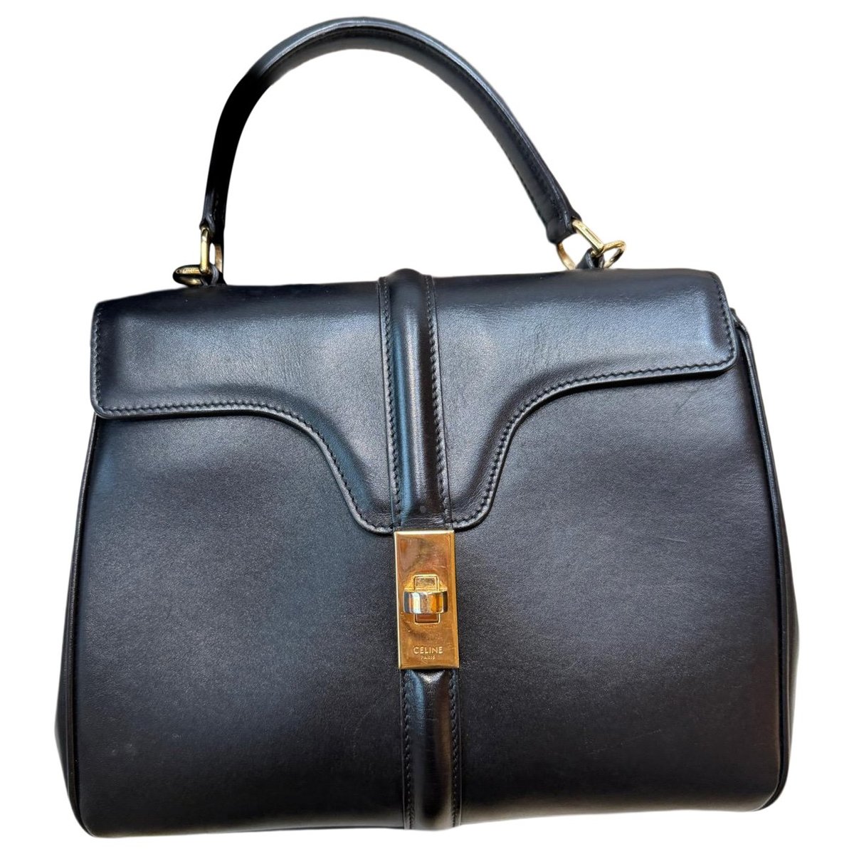 Sac 16 leather handbag