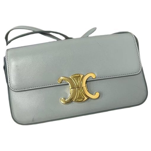 Triomphe Long leather handbag
