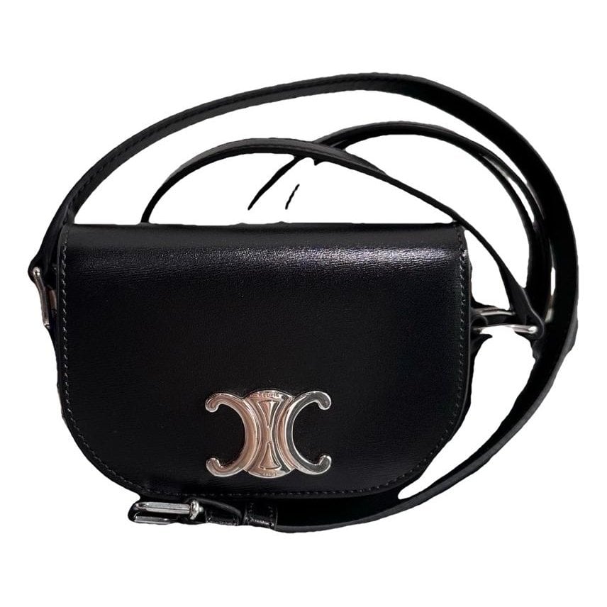 Triomphe leather handbag