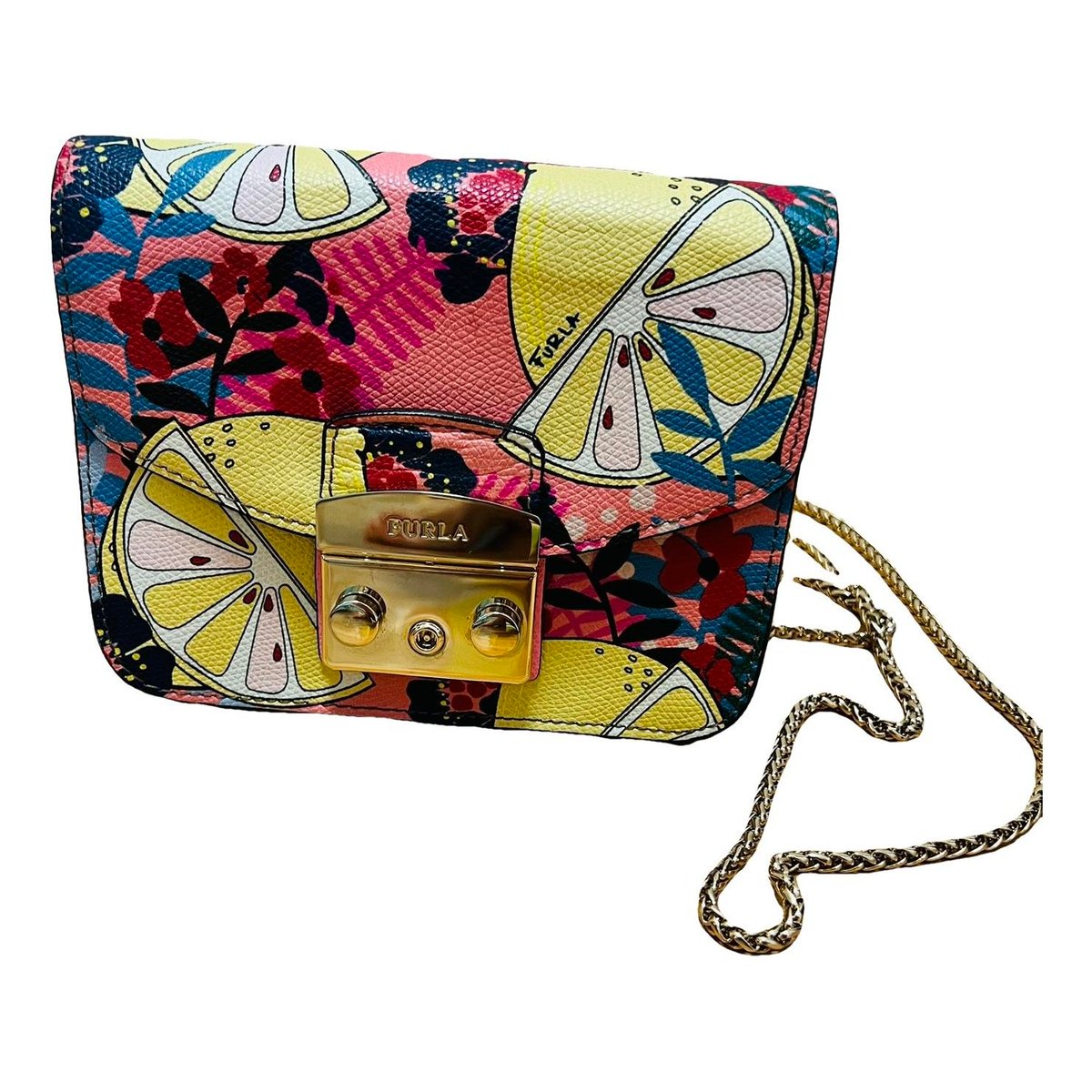 Metropolis leather handbag