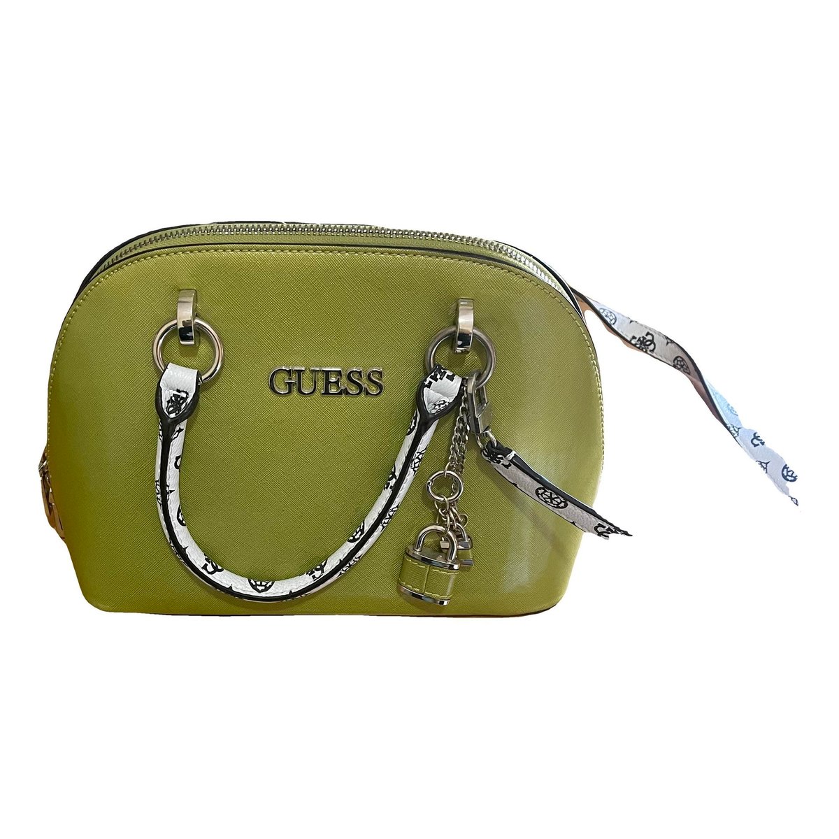 Patent leather handbag