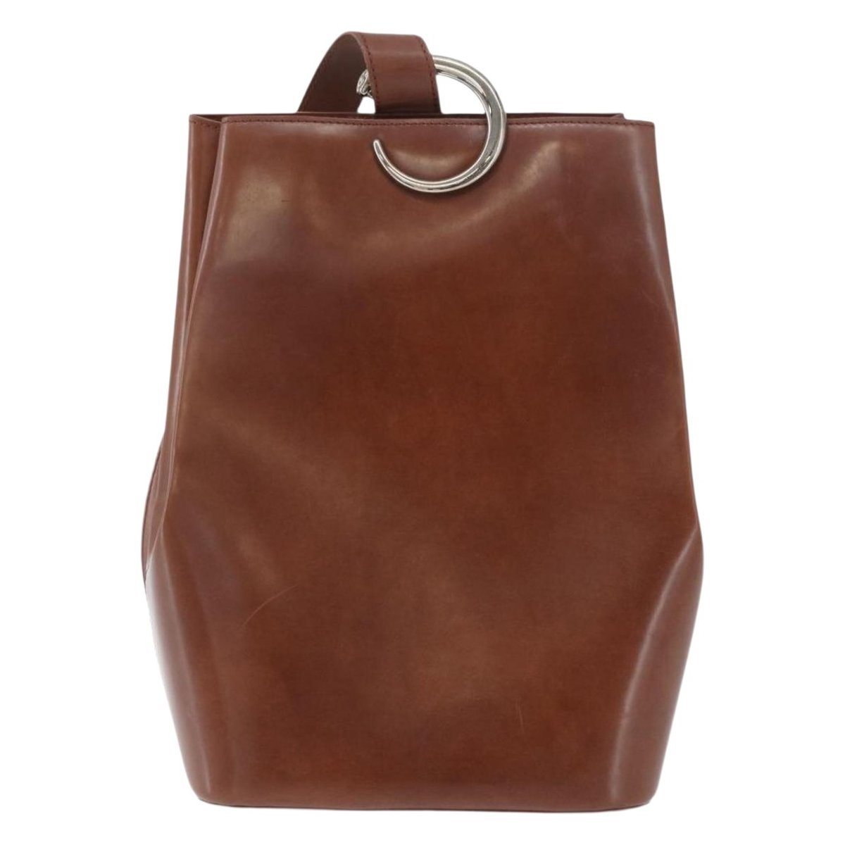 Panthère leather handbag