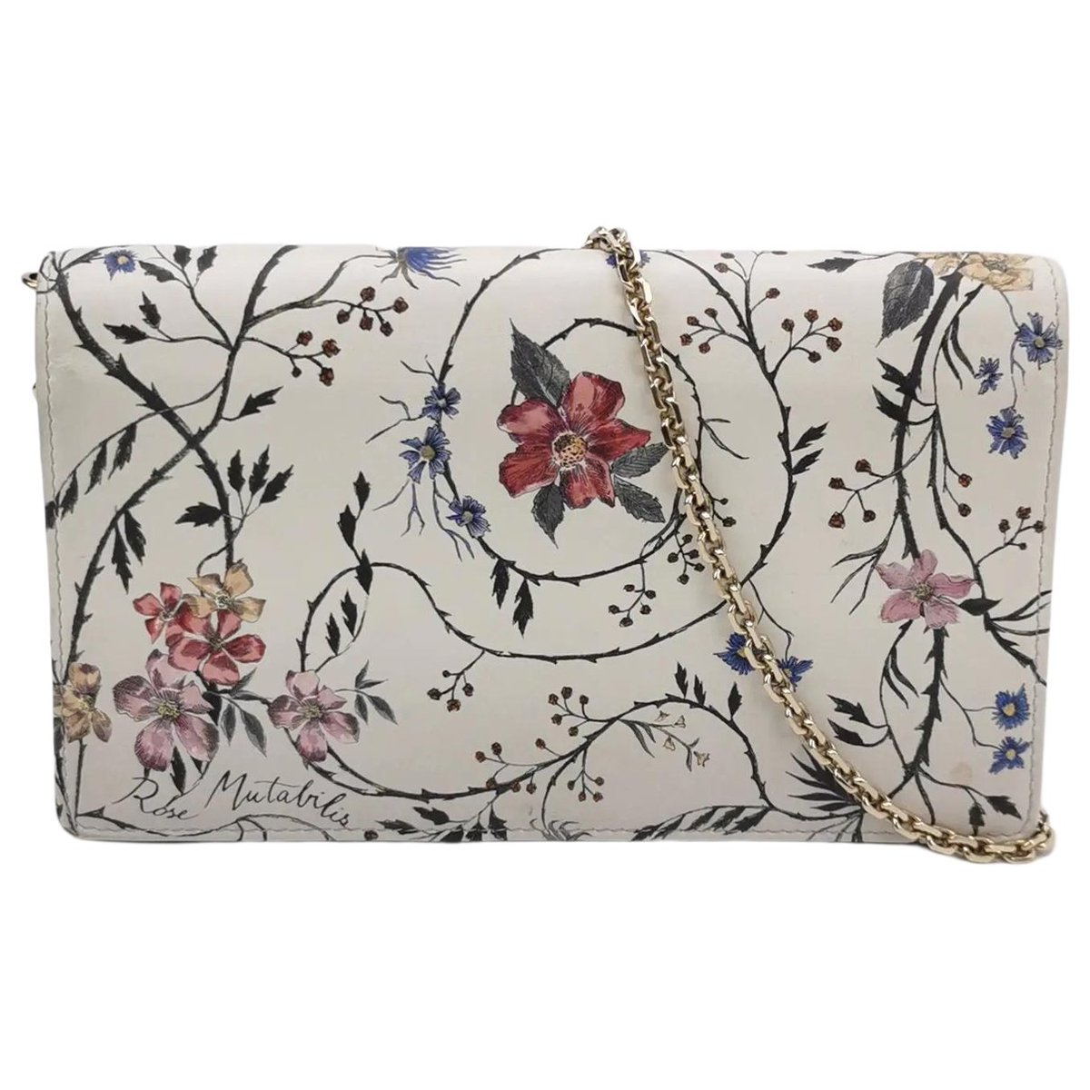 Lady Dior leather crossbody bag