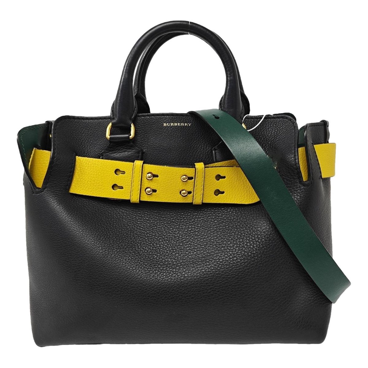 The Belt leather handbag