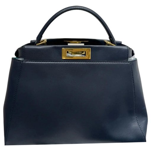 Peekaboo leather handbag