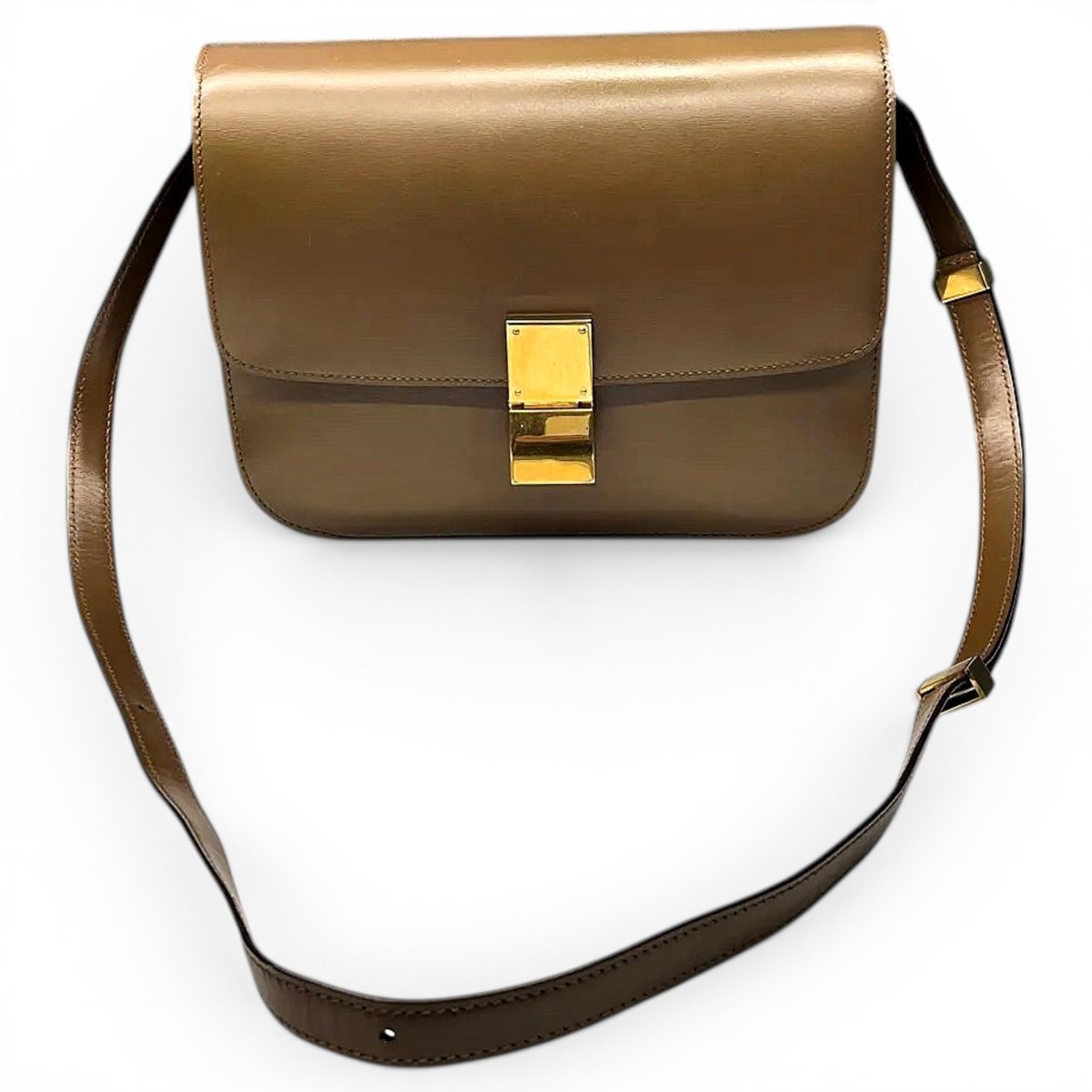 Classic leather handbag