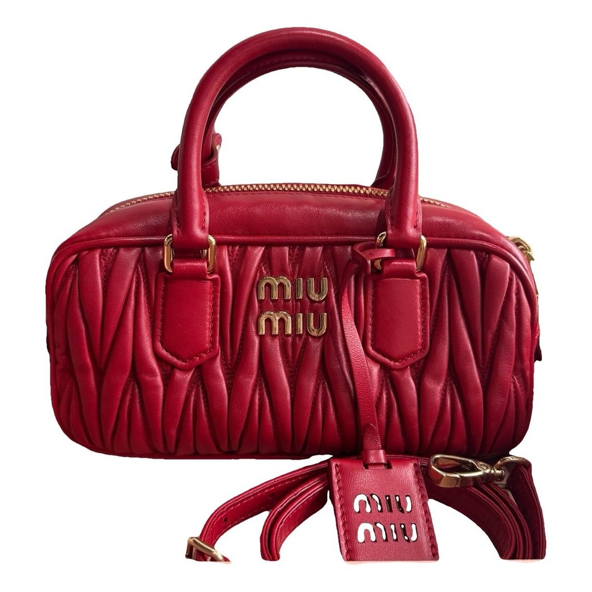 Arcadie leather handbag
