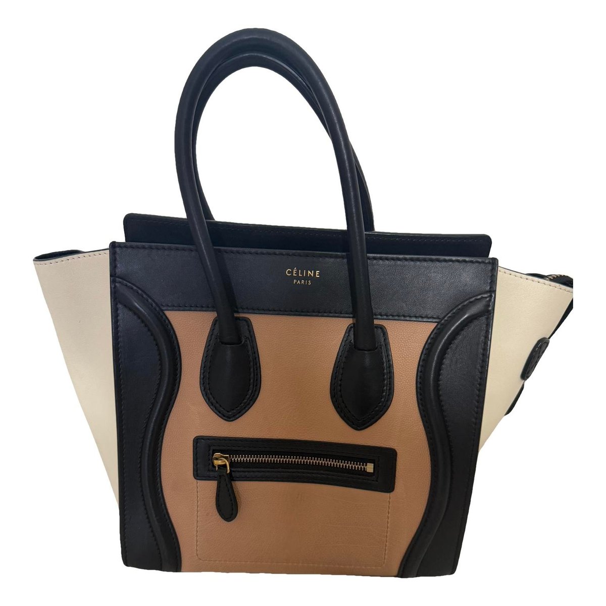 Luggage leather handbag